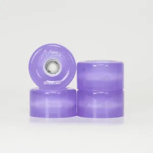 Chaya LED 65mm/78a Wheels -  Purple/Glitter