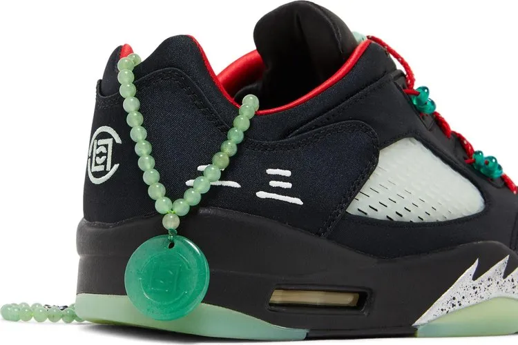 CLOT x Air Jordan 5 Retro Low Jade sneakers, black