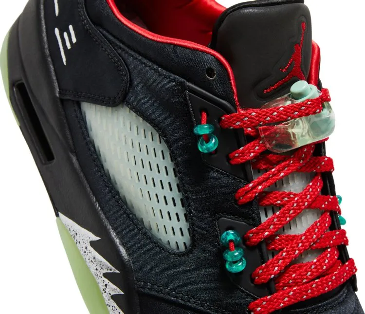 CLOT x Air Jordan 5 Retro Low Jade sneakers, black