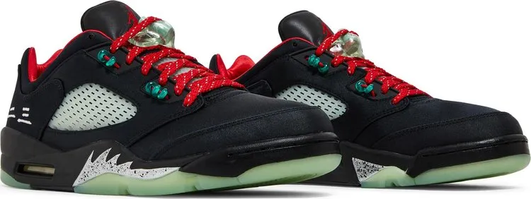 CLOT x Air Jordan 5 Retro Low Jade sneakers, black