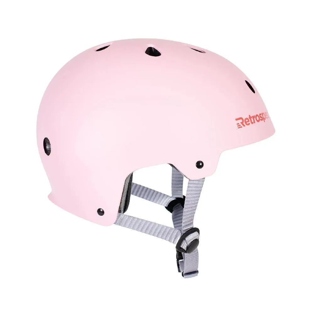 CM-2 Matte Pink Commuter Longboard Skateboard Helmet