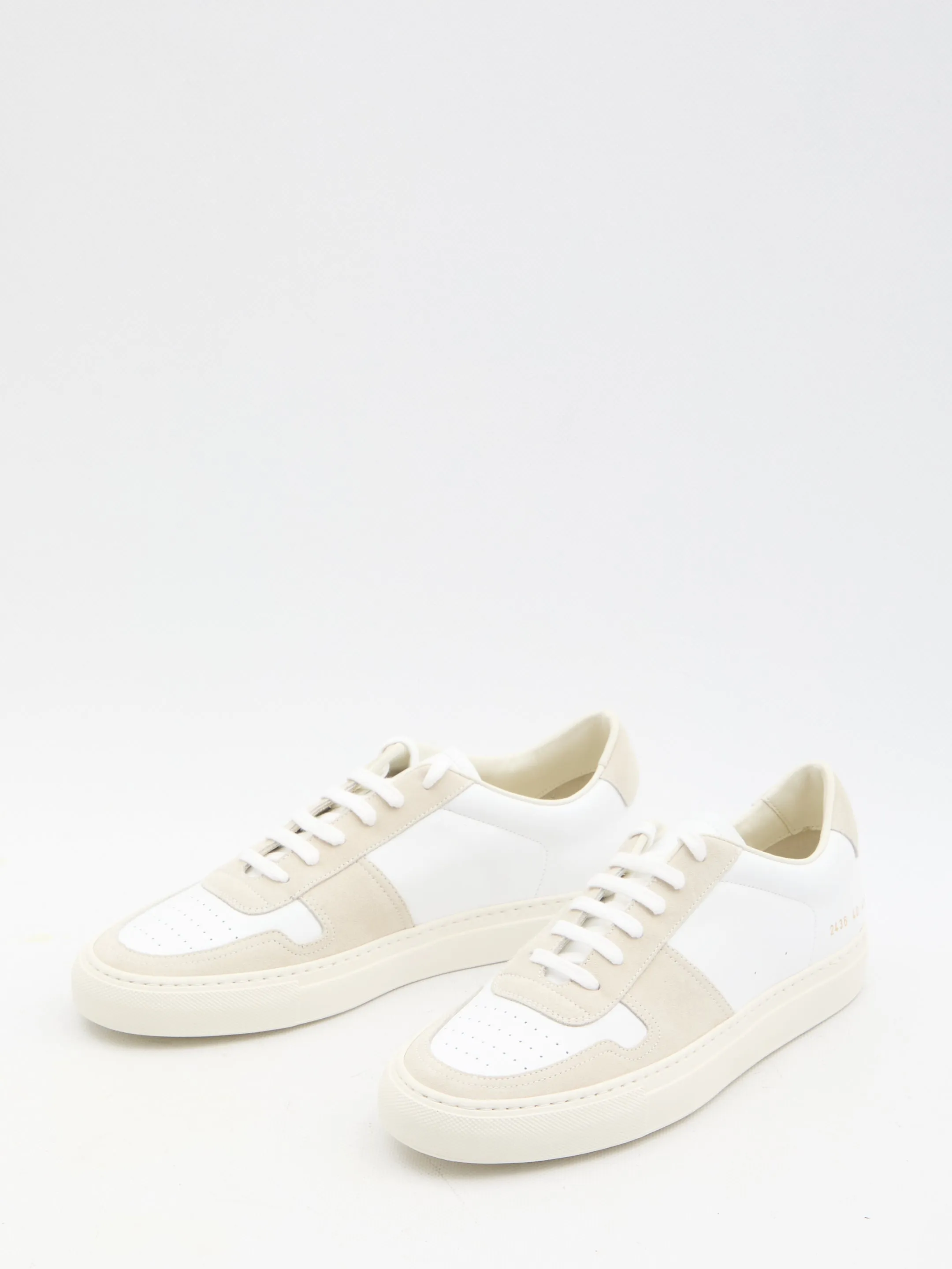 Common Projects Bball Duo Sneakers In White