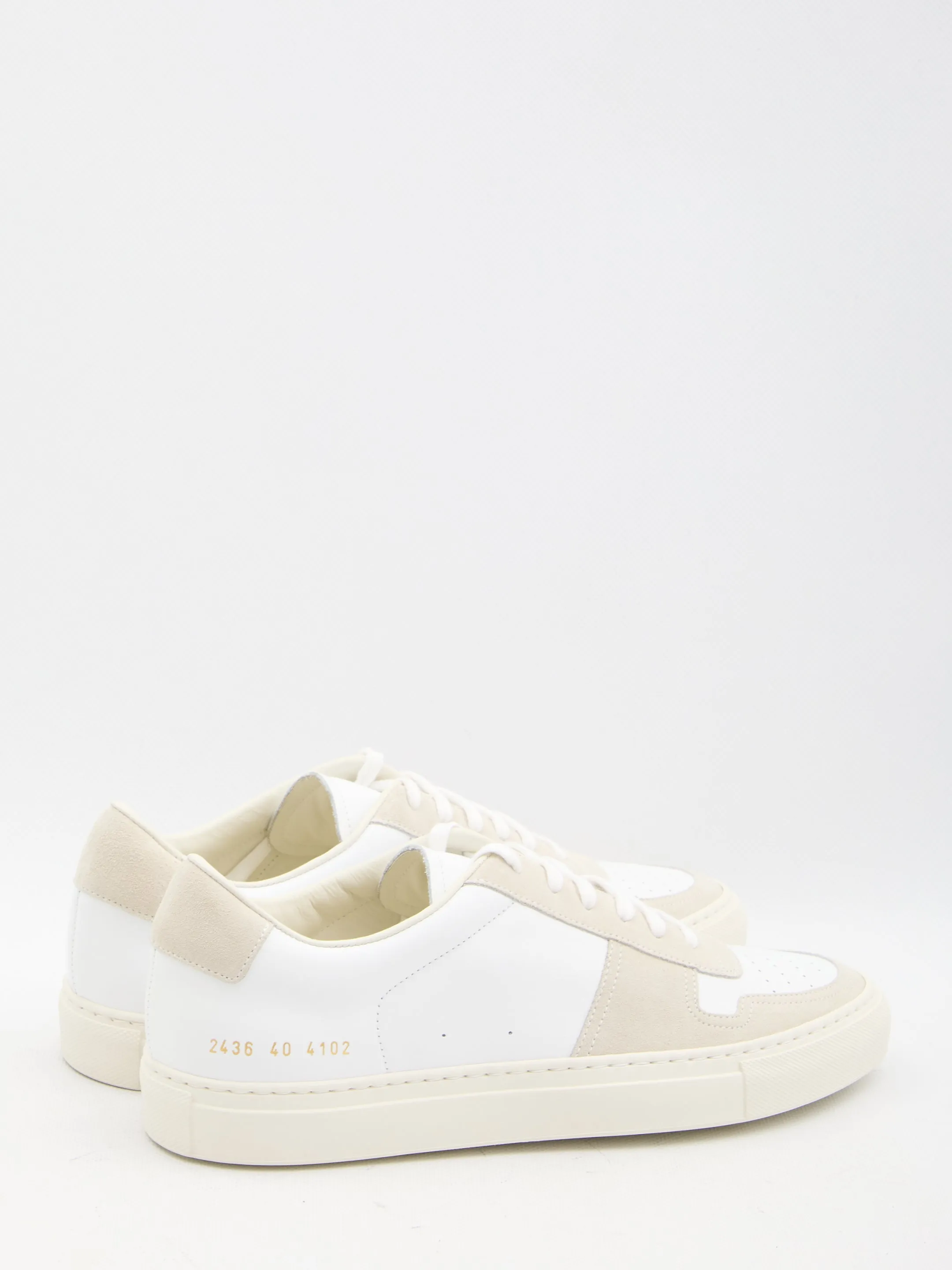 Common Projects Bball Duo Sneakers In White