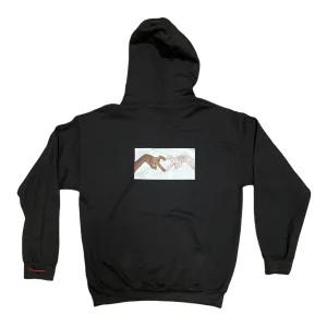 Community Pull Over Hoody Black