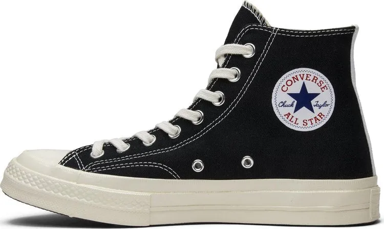 Converse Comme des Garçons x Chuck Taylor All Star Hi Play sneakers, black