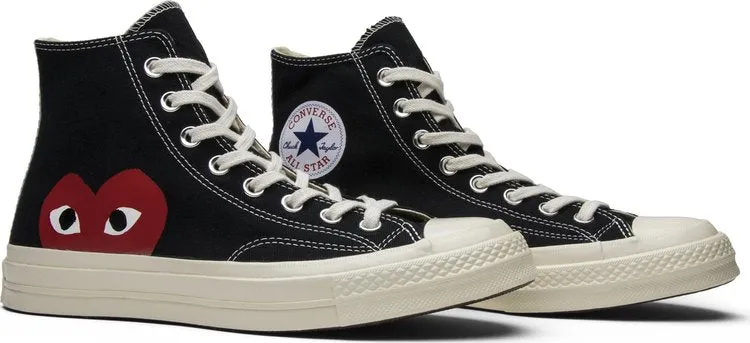 Converse Comme des Garçons x Chuck Taylor All Star Hi Play sneakers, black