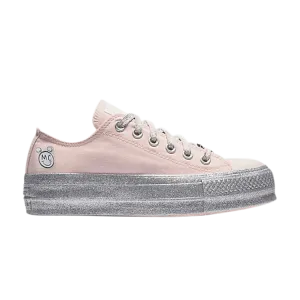 Converse Miley Cyrus x Wmns Chuck Taylor All Star Lift Ox 'Pink' Sneakers, Pink