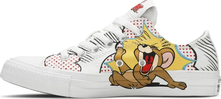 Converse Tom and Jerry x Chuck Taylor All Star Low Carton sneakers, white