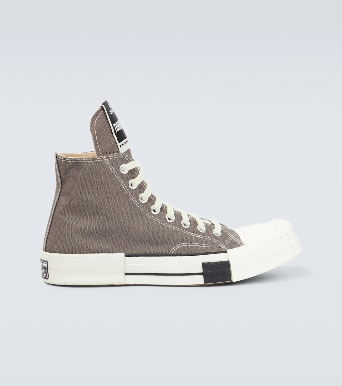 Converse x DRKSHDW Turbodrk Hi DRKSHDW by Rick Owens sneakers, gray