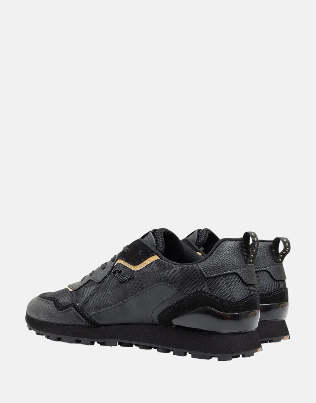 Cruyff Superbia Black/Gold Sneakers