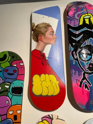 Deck the Halls - TMO - "Untitled" - Skatedeck