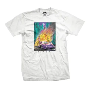 DGK Fast Lane T Shirt White