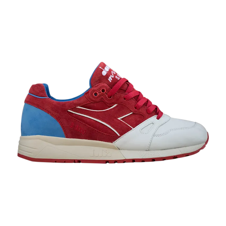 Diadora Bait x DreamWorks x S8000 'Where's Wally' sneakers, red