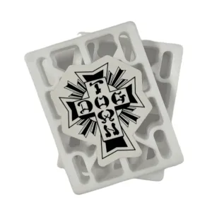 DogTown white 1/2” risers