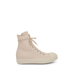 DRKSHDW Ramones High Denim Sneaker in Natural/Milk