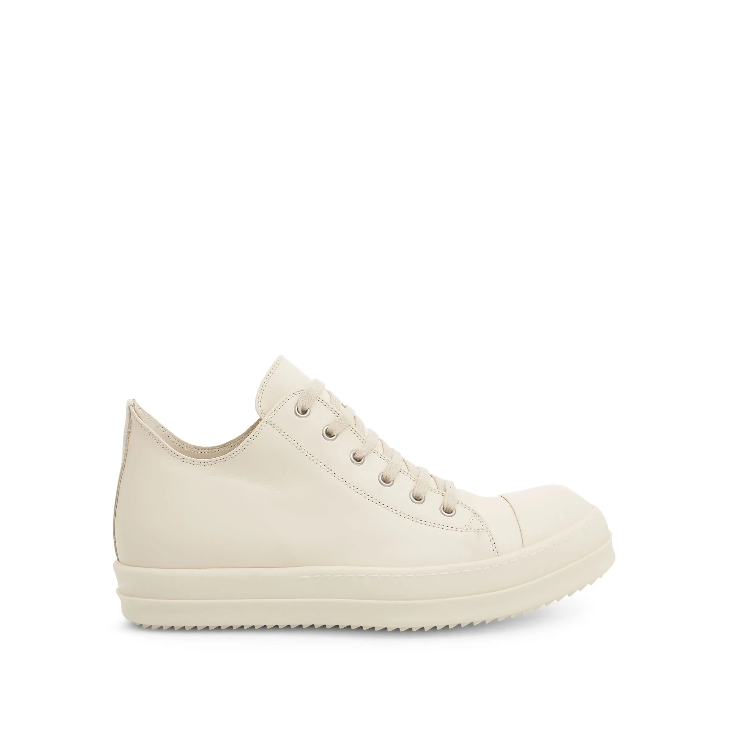 EDFU Low Leather Sneakers in Milk