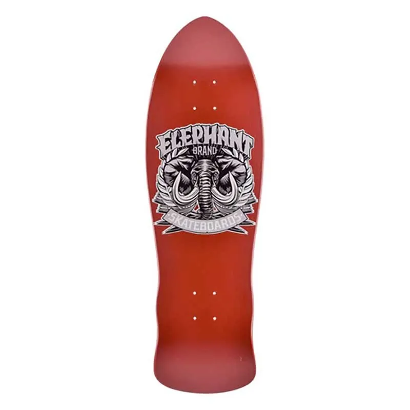 Elephant Brand 9.5" x 32" Street Axe Red Dip Skateboard Deck