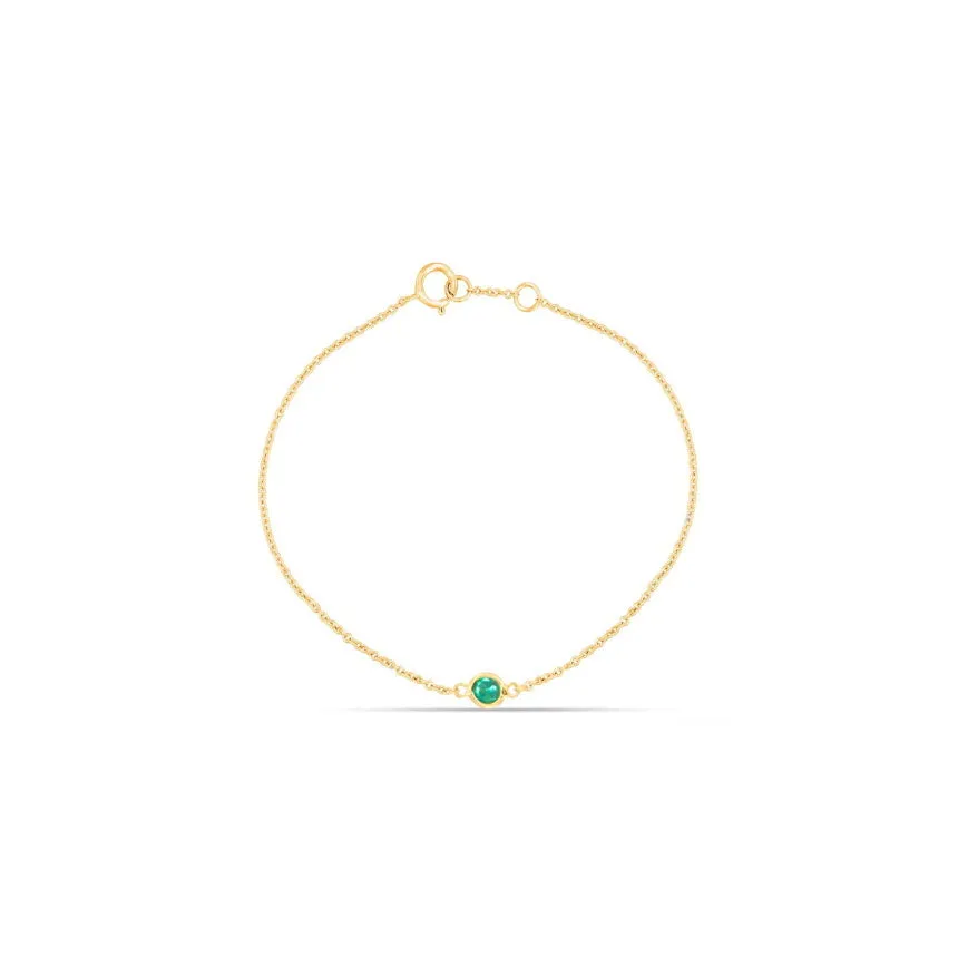 Emerald Ankle Bracelet