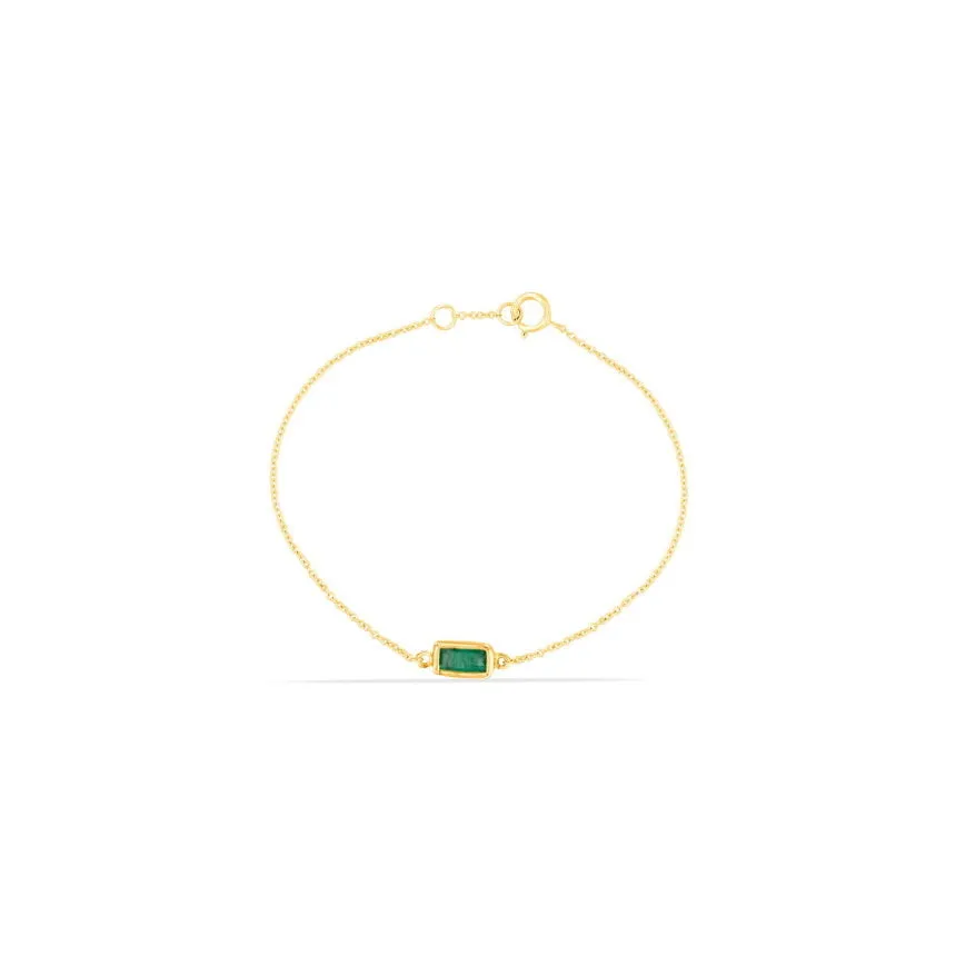 Emerald Ankle Bracelet