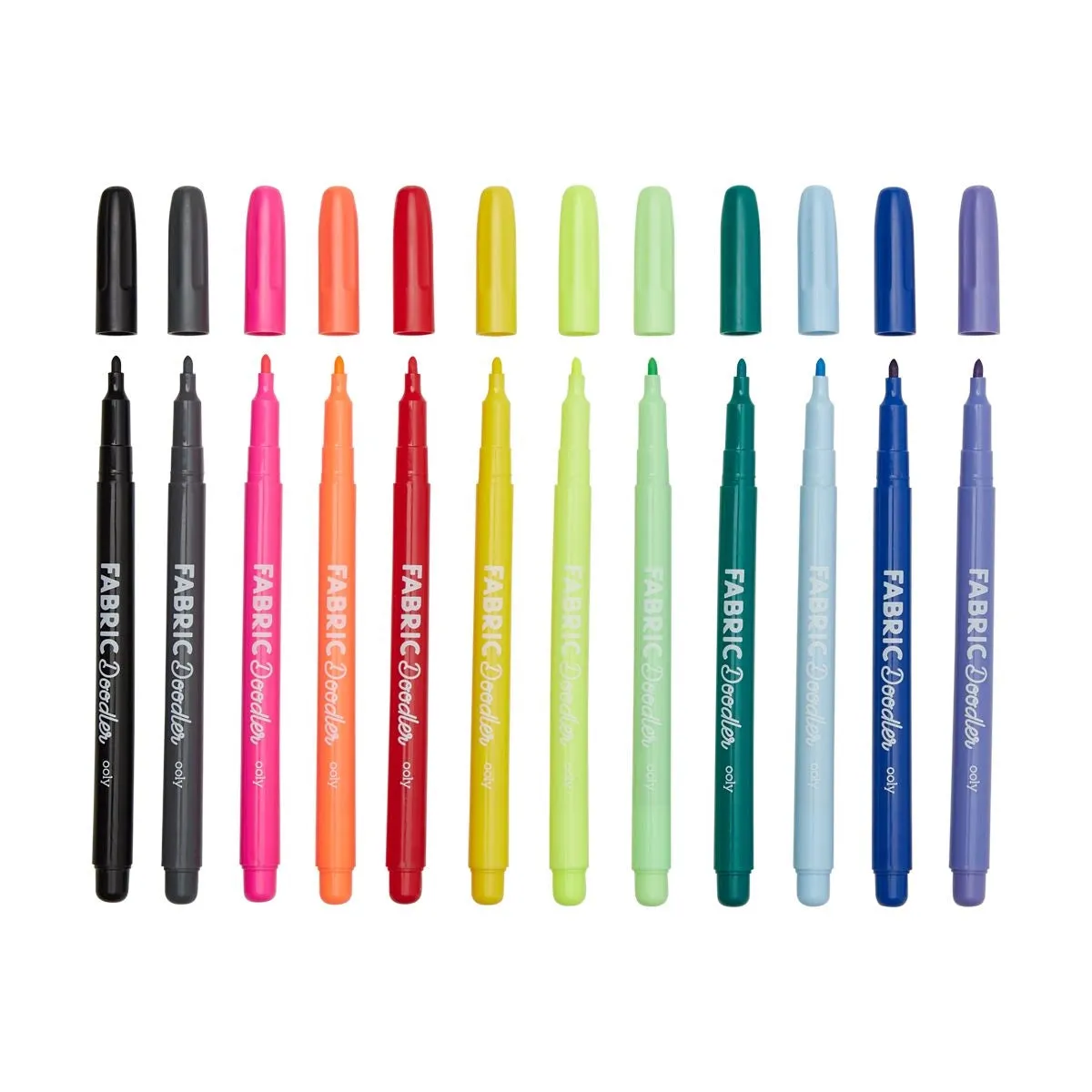 Fabric Doodlers Markers - Set of 12