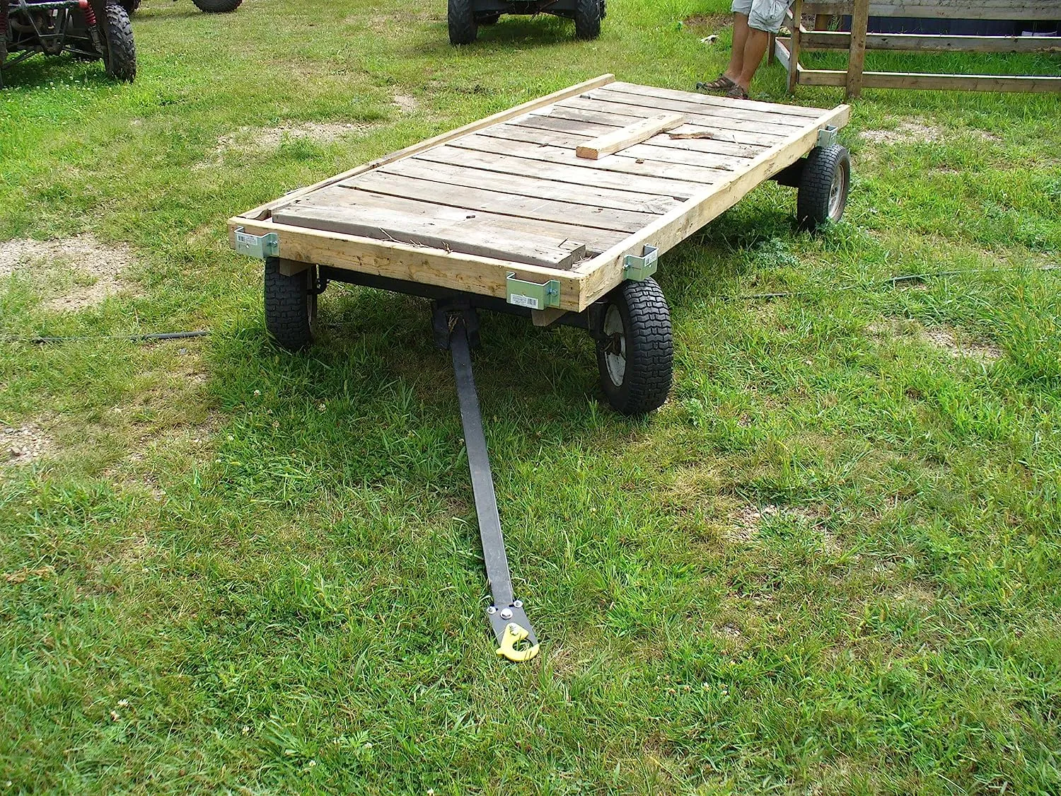 Field Tuff Utility Trailer Cart 225 lbs. Capacity For Tractor