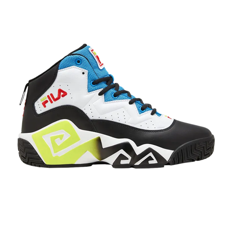 Fila MB 'White Black Electric Blue' sneakers, white