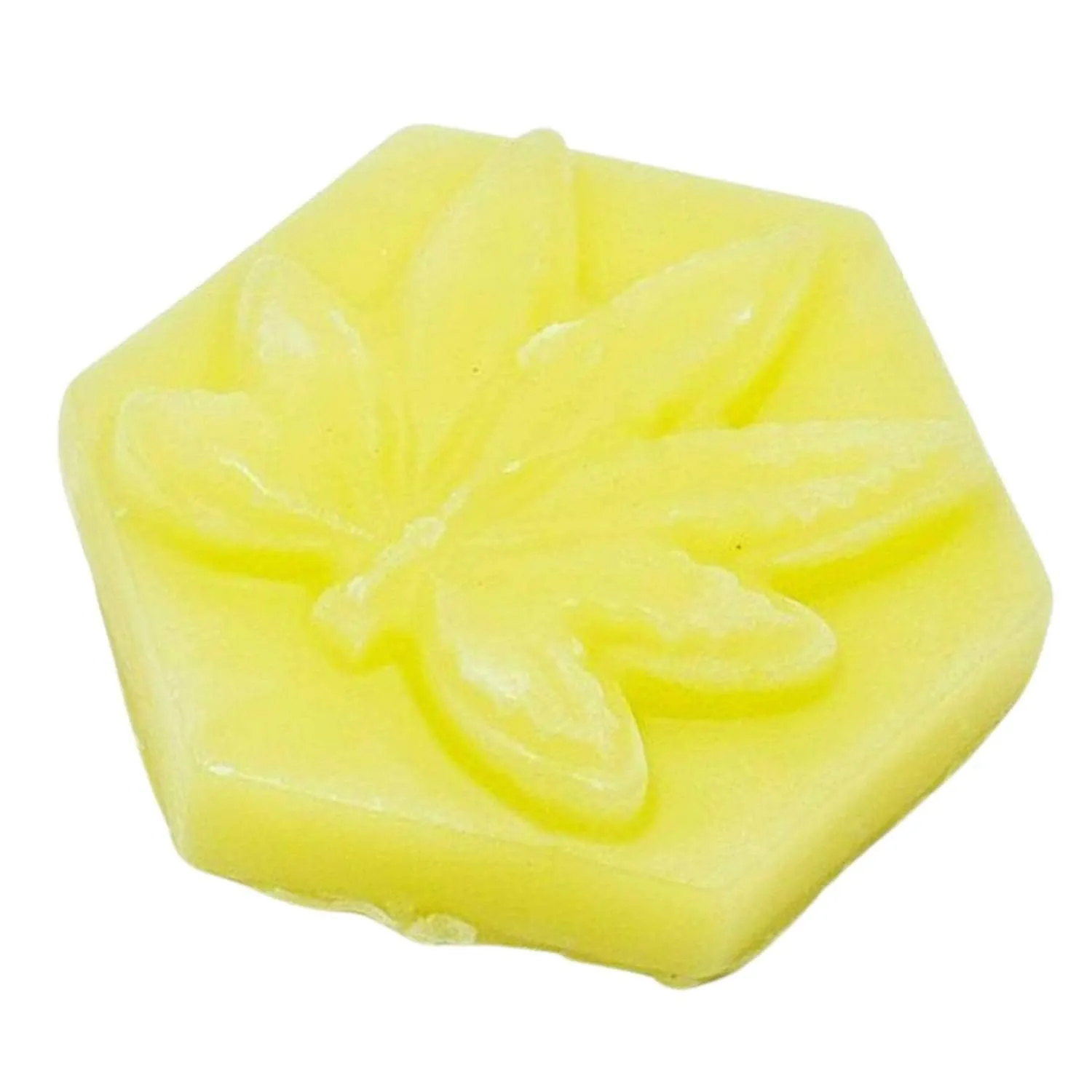 Ganj Skateboard Wax Grapefruit - Yellow - Small