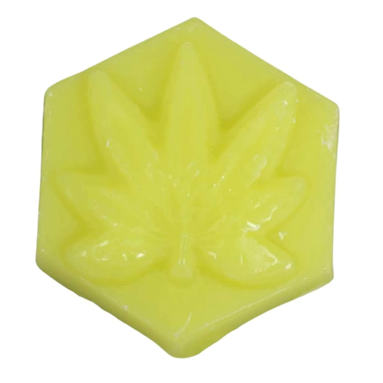 Ganj Skateboard Wax Grapefruit - Yellow - Small