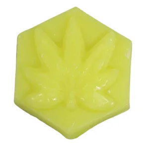 Ganj Skateboard Wax Grapefruit - Yellow - Small