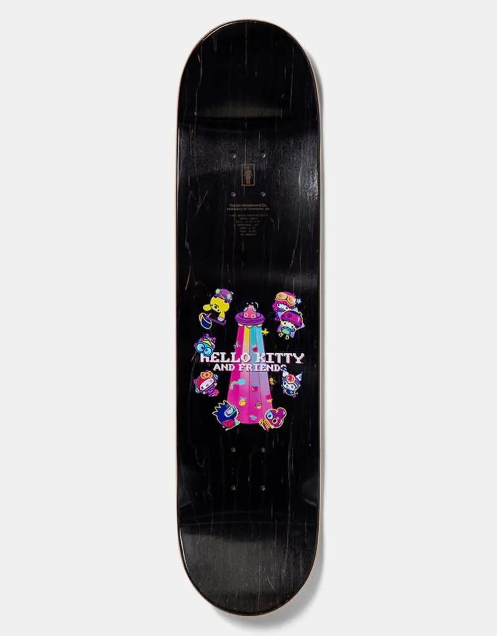 Girl x Sanrio Bennett Kawaii Arcade Skateboard Deck - 8"