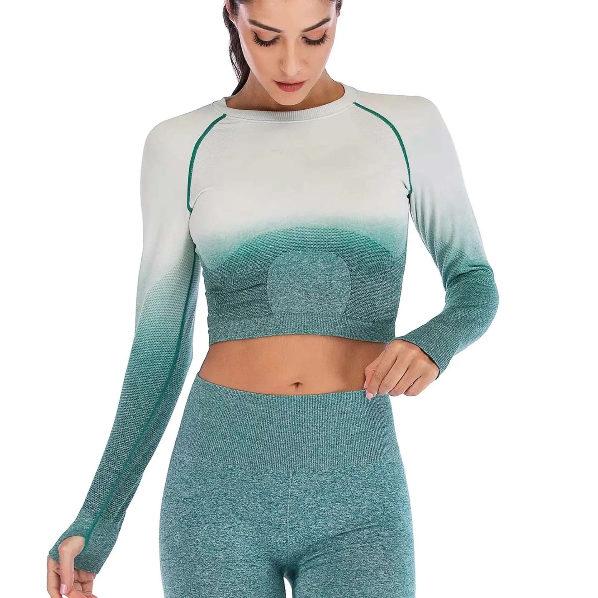 Glow Chic's Gradient Sportswear