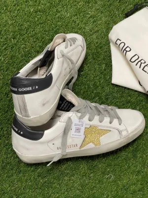 Golden Goose women Super Star SWAROVSKI Crystal Star Sneakers GWF00101 F000756