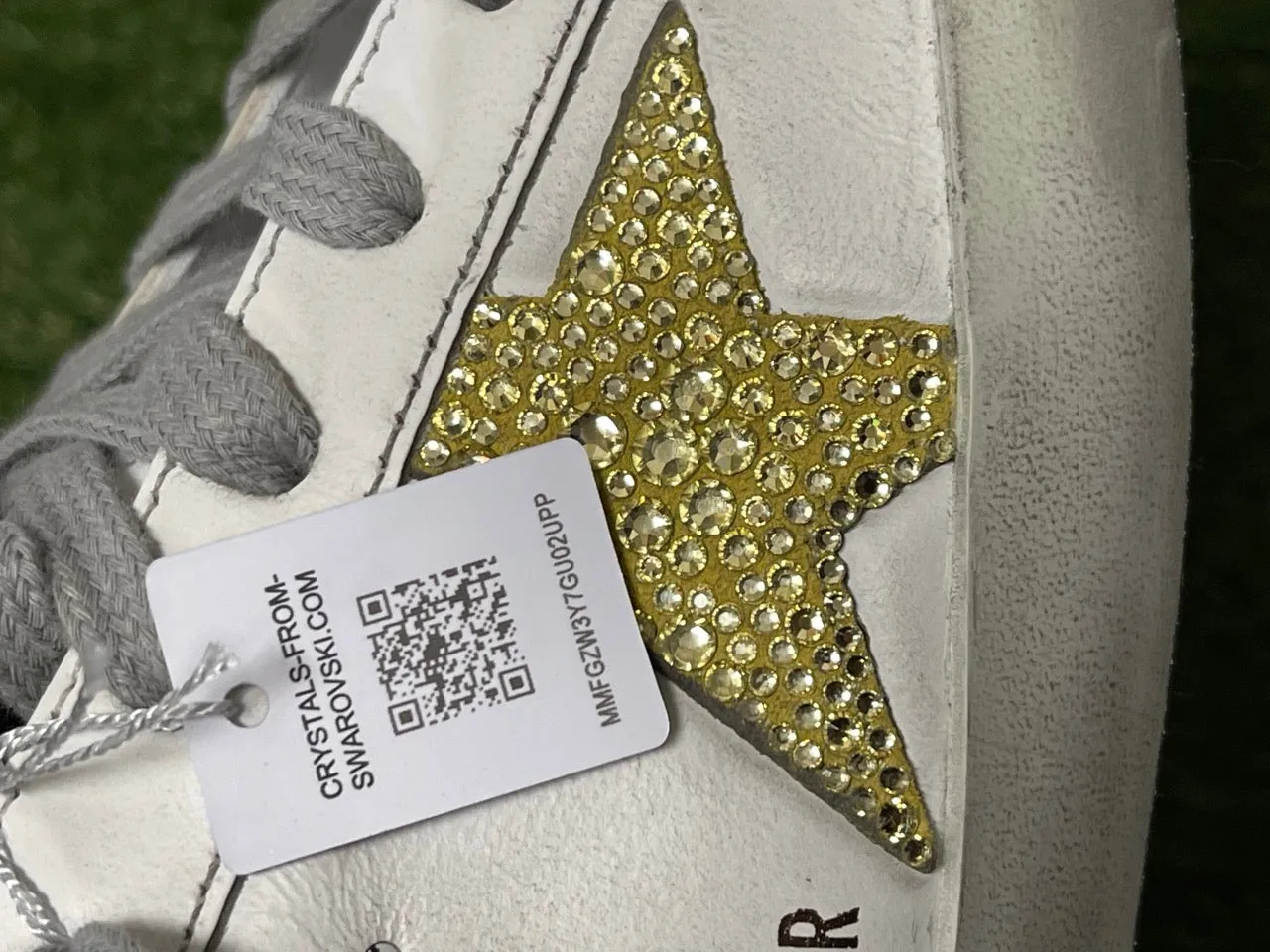 Golden Goose women Super Star SWAROVSKI Crystal Star Sneakers GWF00101 F000756