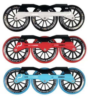 Ground Control GC Tri Skate V3 Frame Complete 125mm - Ready to Roll Frame Set - Sale