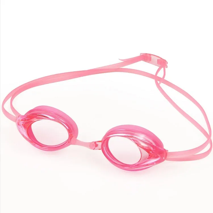 HAIZID Anti-fog Professional Competition Training Swimming Goggles(Pink)