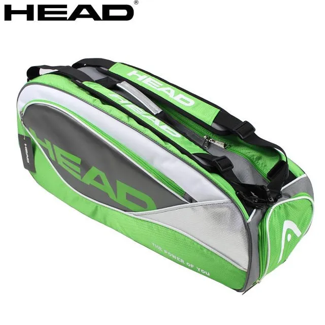 HEAD tennis bag Sports Bag Gym Backpack Separated Shoes Storage Fitness Bags Men Women Raquete De Tenis