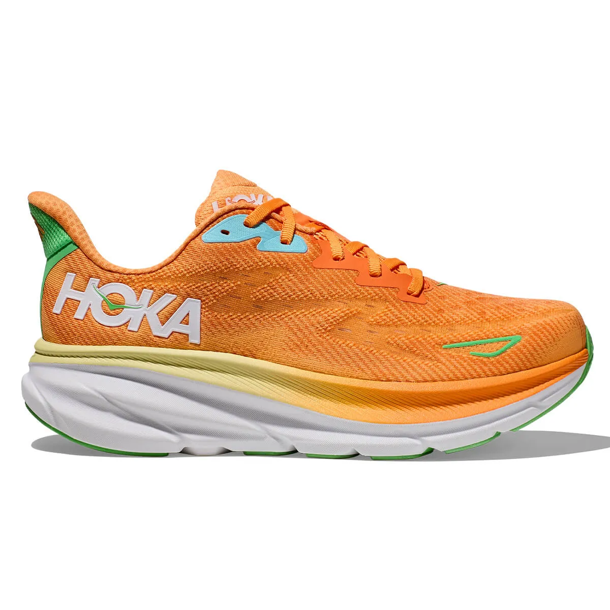 Hoka Clifton 9 Mens | Solar Flare / Sherbet