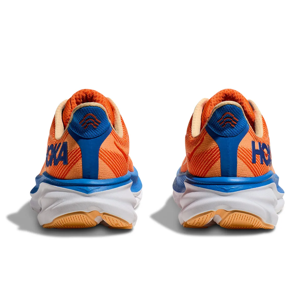 Hoka Clifton 9 Mens | Vibrant Orange / Impala