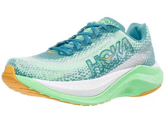 Hoka | Mach X | Men's | Ocean Mist/Lime Glow