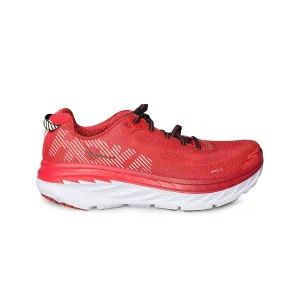 Hoka One One Bondi 5 High Risk Red / Haute Red Running Shoes - Men's