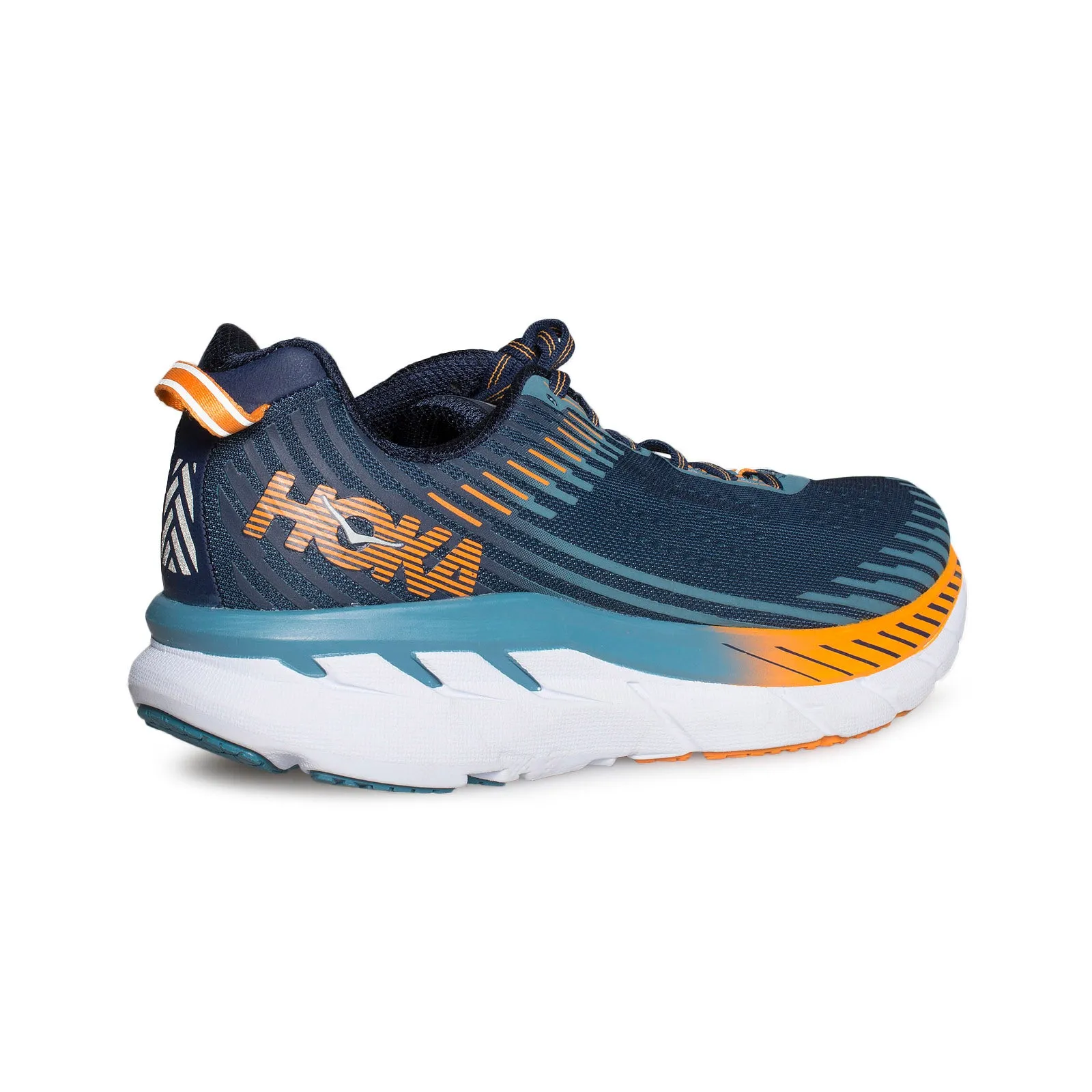 Hoka One One Clifton 5 Black Iris / Storm Blue Running Shoes - Men's