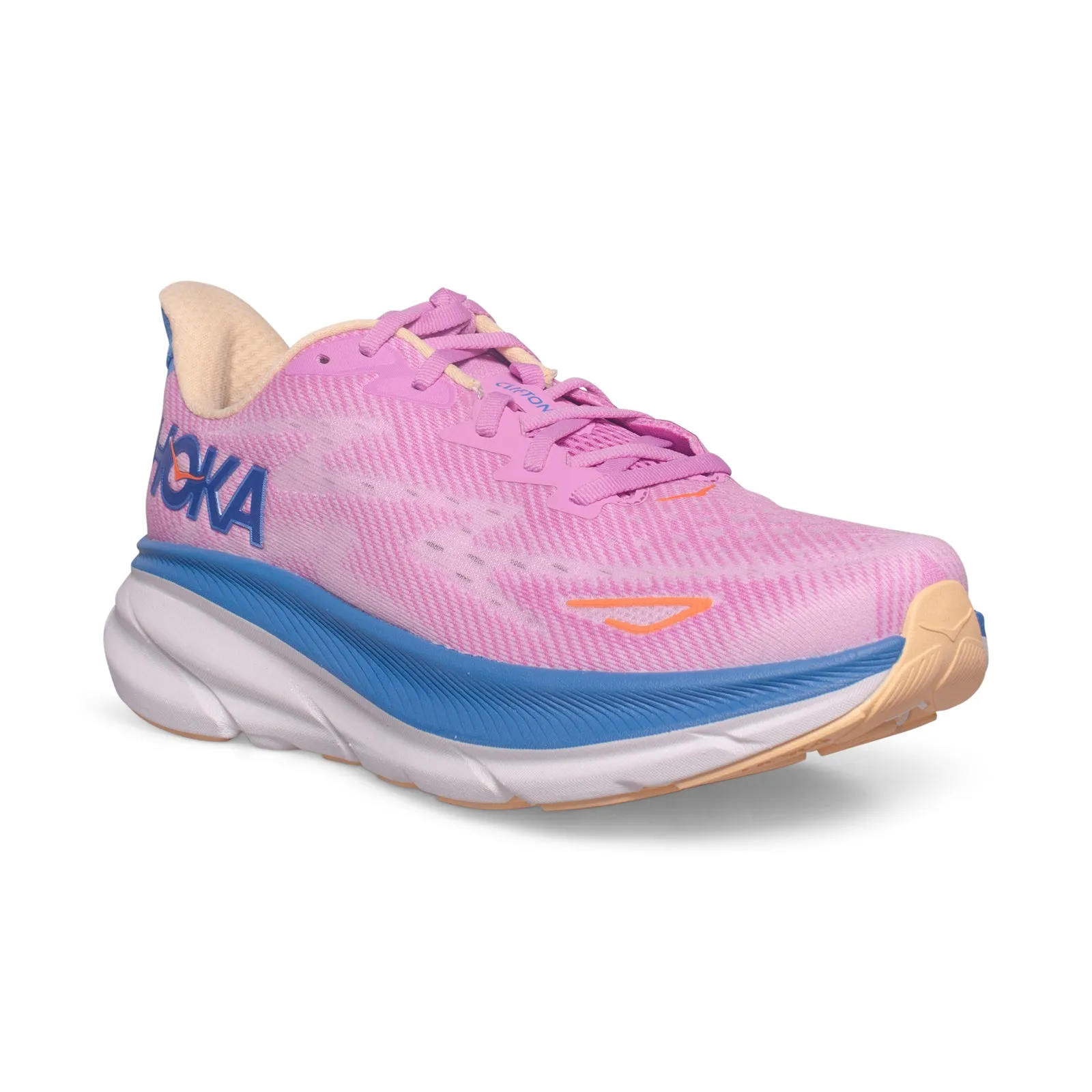 Hoka One One Clifton 9 Cyclamen / Sweet Lilac Running Shoes - Women's