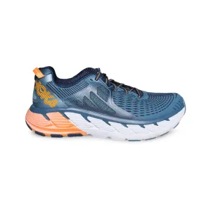 Hoka One One Gaviota Bluestone / Black Iris Running Shoes - Men's