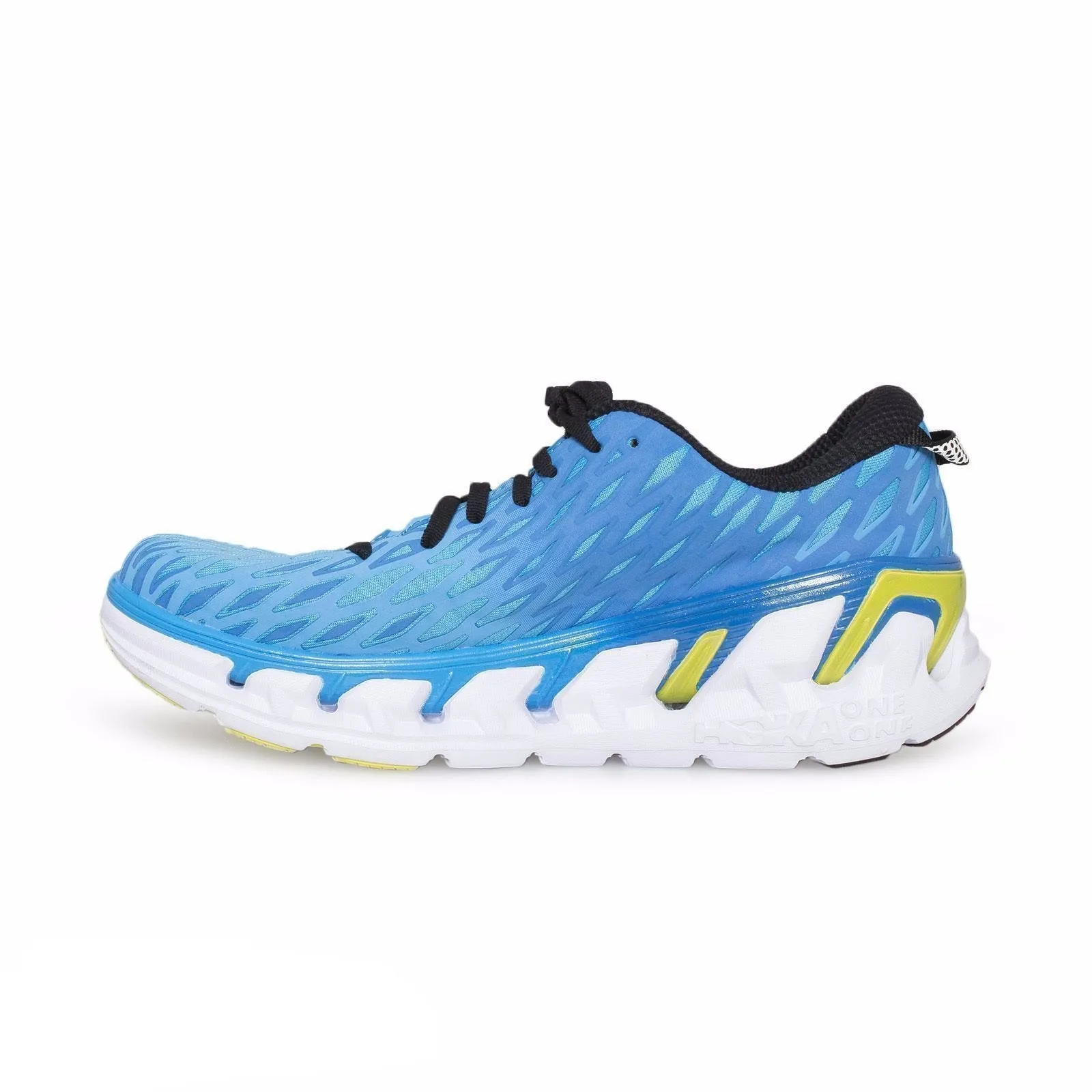 Hoka One One Vanquish 2 Blue / Citrus Running Shoes