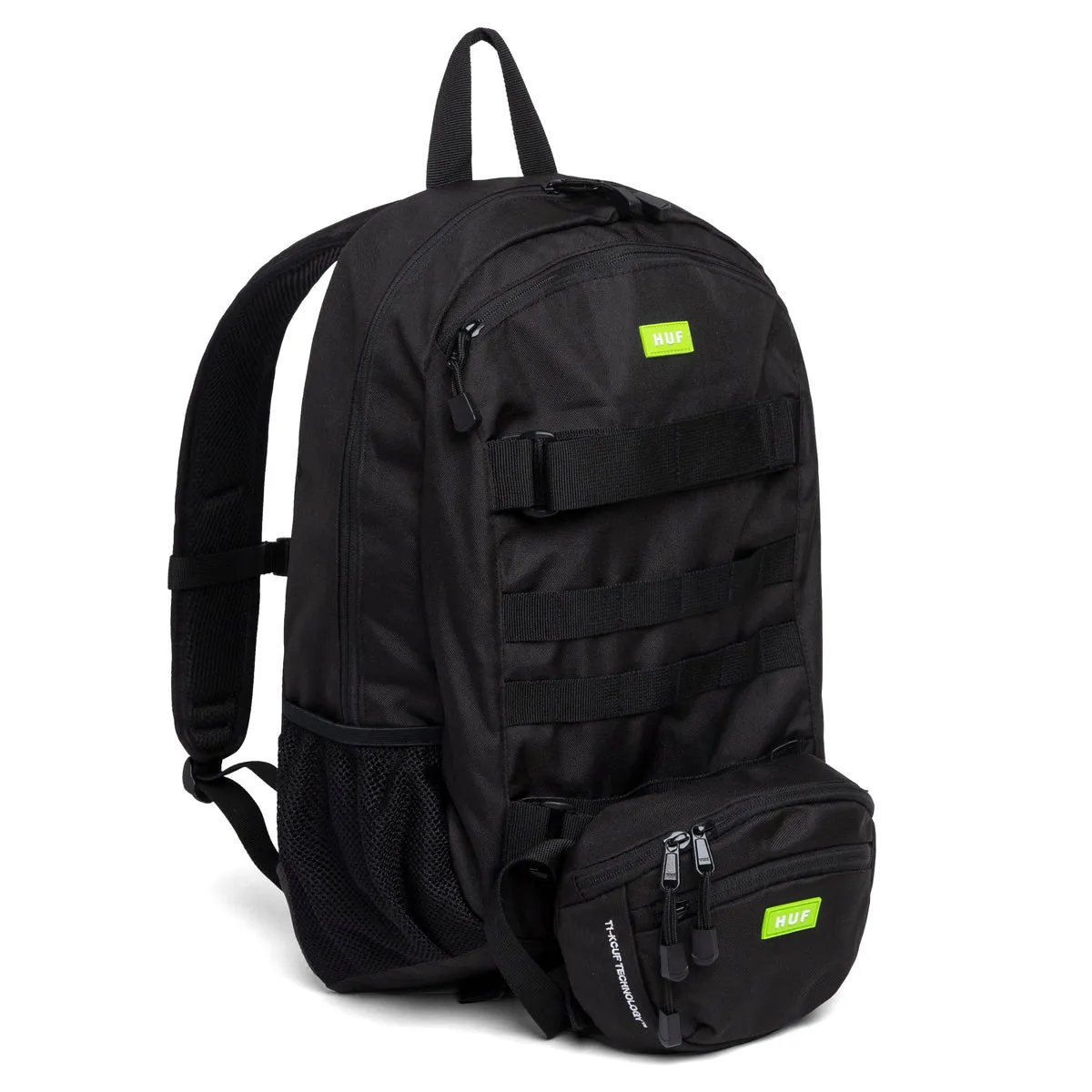 HUF MISSION BACKPACK BLACK