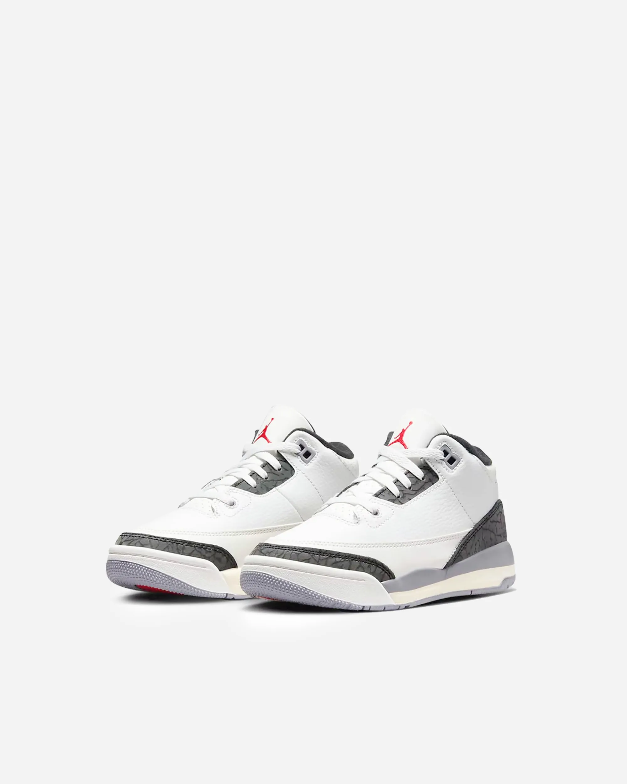 Jordan 3 Retro 'Cement Grey' (Preschool)