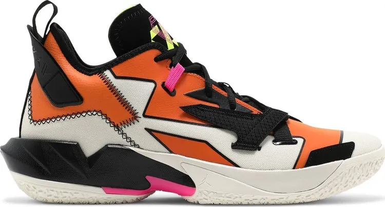 Jordan Why Not Zer0.4 Shattered Backboard Sneakers, orange