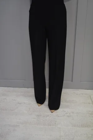 Joseph Ribkoff Black Wide Leg Trouser - 153088 11