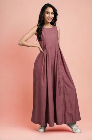 jumpsuit - mysterious mauve & wild berry