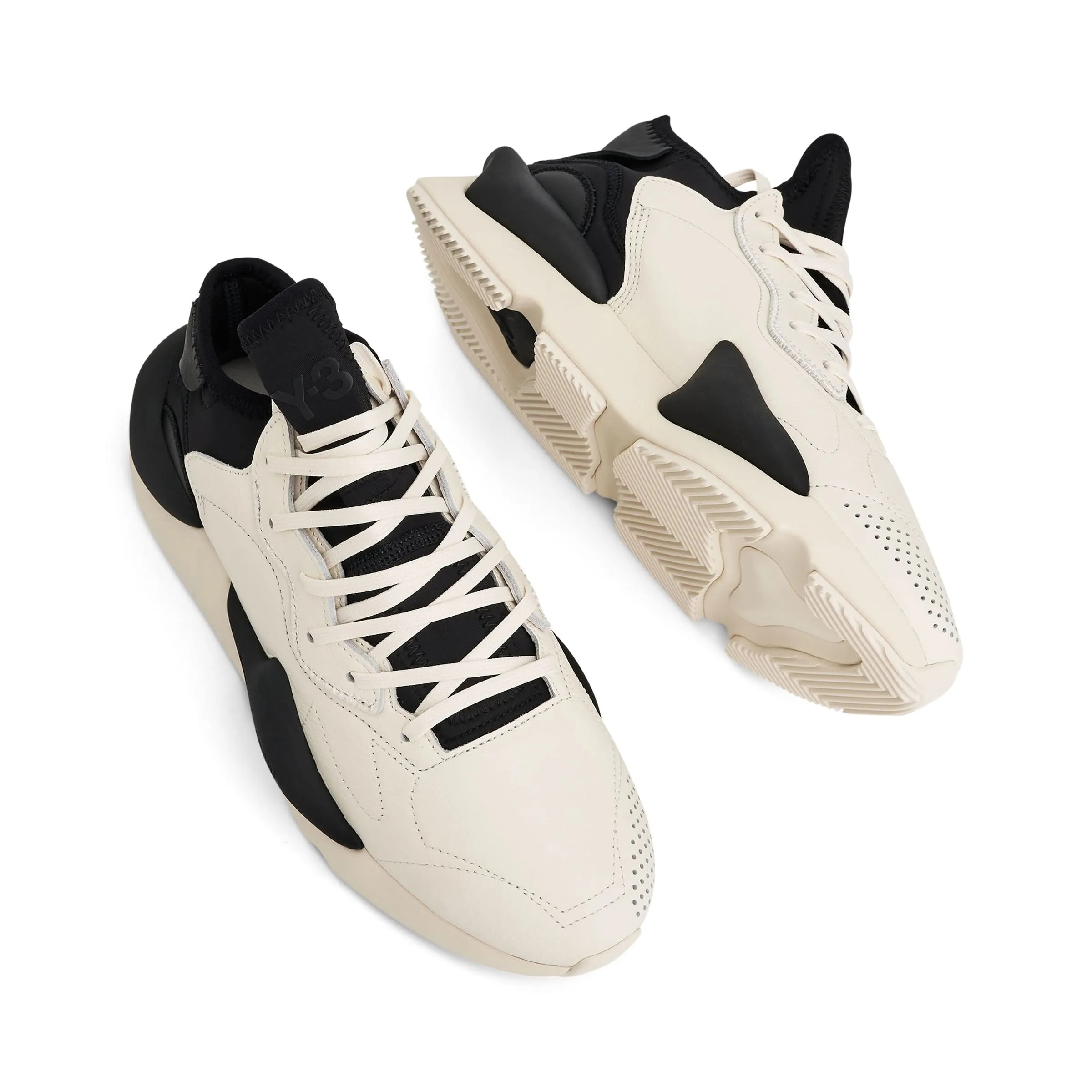 Kaiwa Sneaker in White/Black